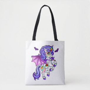 Bolsa Tote Unicorn Halloween