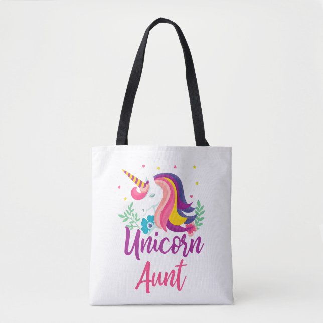 Bolsa Tote Unicorn tia (Frente)