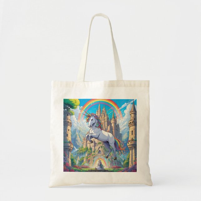 Bolsa Tote Unicórnio (Frente)