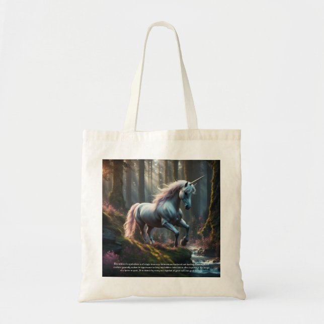 Bolsa Tote Unicórnio (Frente)
