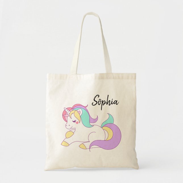 Bolsa Tote Unicórnio (Frente)