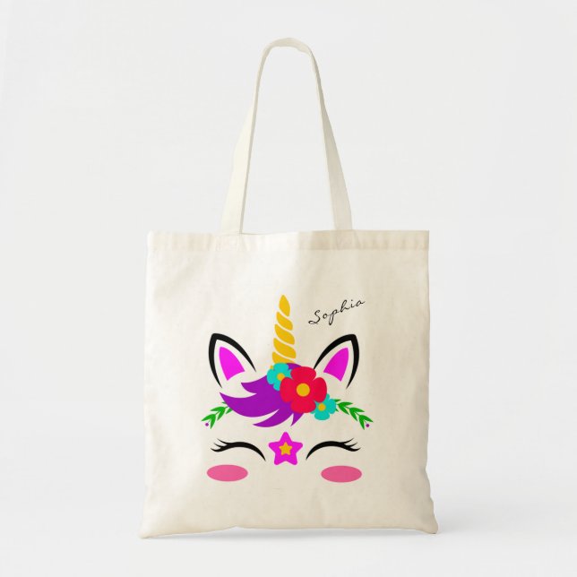 Bolsa Tote Unicórnio (Frente)