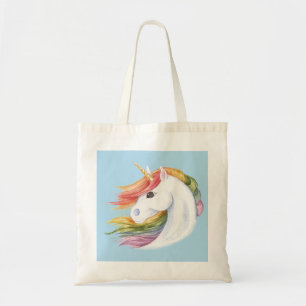 Bolsa Tote Unicórnio do arco-íris
