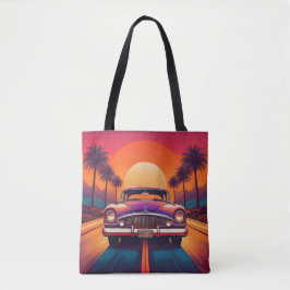 Bolsa Tote Unidade Sunset Retroativa com barra de ferramentas