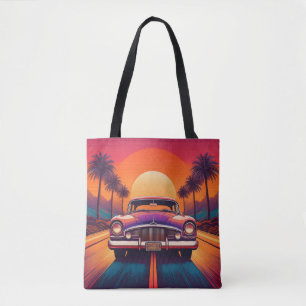 Bolsa Tote Unidade Sunset Retroativa com barra de ferramentas