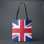 Bolsa Tote Union Jack Flag stcn<br><div class="desc">Union Jack Flag Tote Bag Design © Trinkets and Things 2017 - AHP Design. Todos os Direitos Reservados. 030417</div>