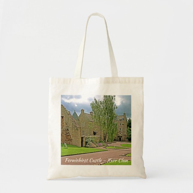 Bolsa Tote Unique Scotland Ferniehirst Castle-Kerr Clan (Frente)
