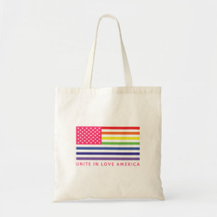 Bolsa Tote Unir Na América Do Amor -