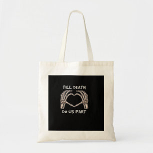 Bolsa Tote Unisex Til Death Nos Parte, Noiva Para Ser, Ossos,