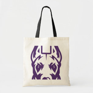 Bolsa Tote Universidade de Albany Great Dane Mascot Head