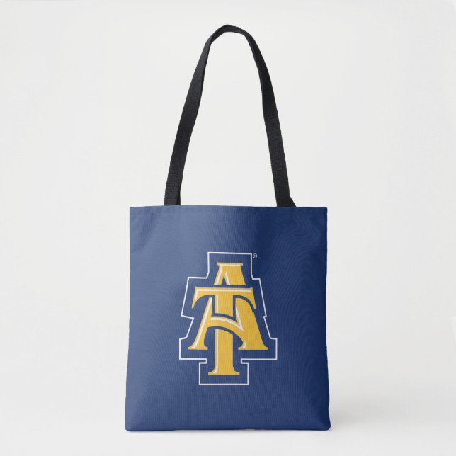 Bolsa Tote Universidade Estadual da Carolina do Norte A&T | L (Frente)