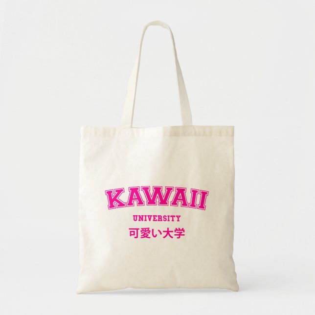BOLSA TOTE UNIVERSIDADE KAWAII (Frente)