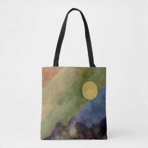 Bolsa Tote Universo arco-íris