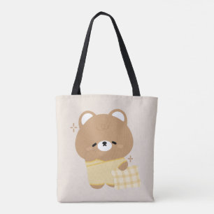 Bolsa Tote Urso Castanho Bonito