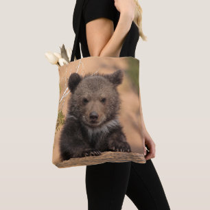 Bolsa Tote Urso Cub do urso