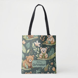 Bolsa Tote Urso da Floresta