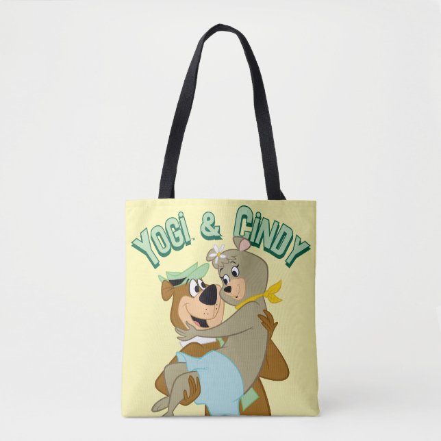Bolsa Tote Urso de Carregando do Urso Yogi (Frente)