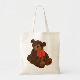 Bolsa Tote Urso de desenho animado bonito