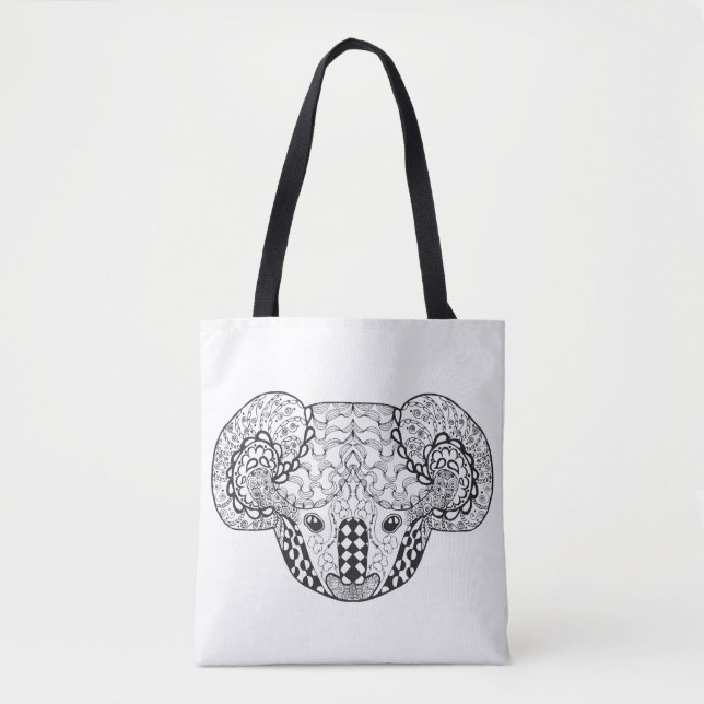 Bolsa Tote Urso de Koala inspirado 2 (Frente)