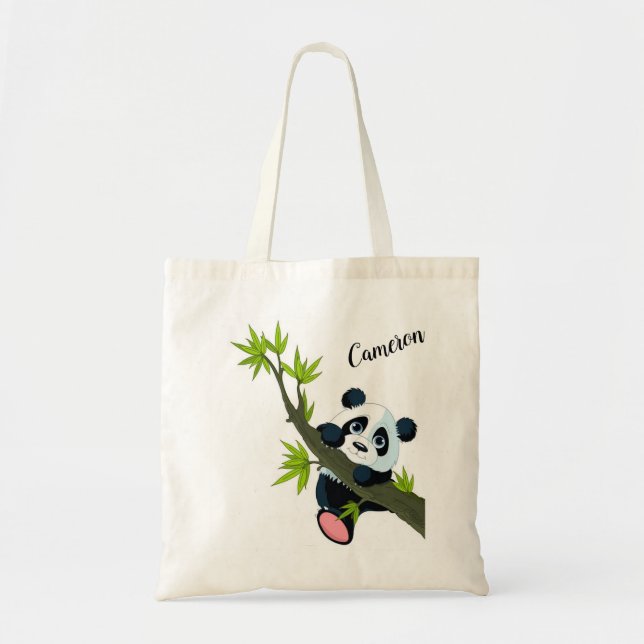 Bolsa Tote Urso de Panda (Frente)