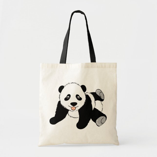 Bolsa Tote Urso de panda bonito (Frente)