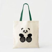 Urso de panda de bambu
