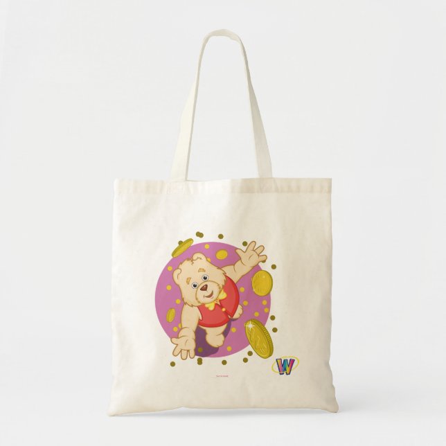 Bolsa Tote Urso de Quizzy (Frente)