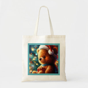 Bolsa Tote Urso de Teddy de Natal 3