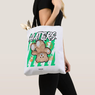 Bolsa Tote Urso de Teddy HATERS - Abraça o Amor com um Toque
