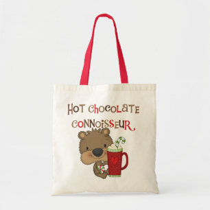 Bolsa Tote Urso do menino do perito do chocolate quente