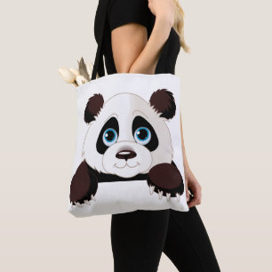 Bolsa Tote Urso Panda Bonito