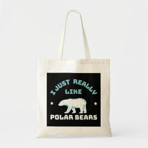 Bolsa Tote Urso Polar