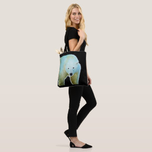 Bolsa Tote Urso Polar