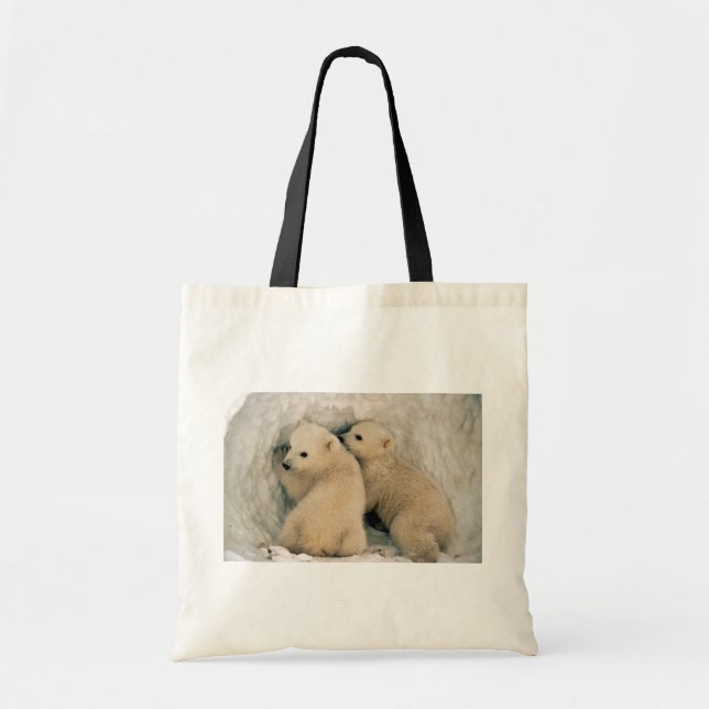 Bolsa Tote Urso polar (Frente)