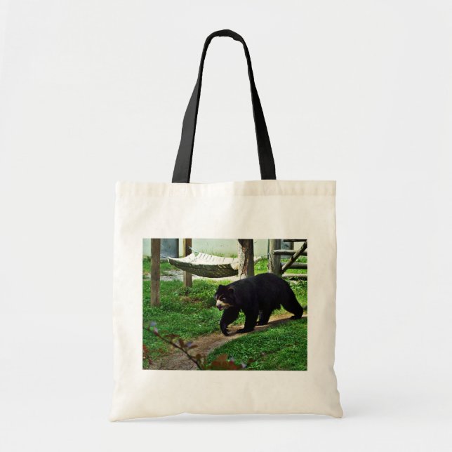 Bolsa Tote Urso preto (Frente)