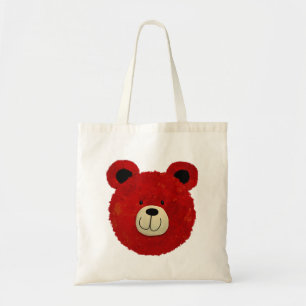 Bolsa Tote Urso Vermelho