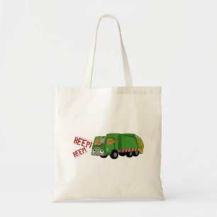 Bolsa Tote Ursos Dirigindo Caminhão de Lixo