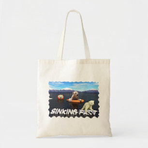 Bolsa Tote Ursos Polares - Descendo Rápido