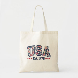 Bolsa Tote USA Tote Bag, 4 de julho, Patriótico