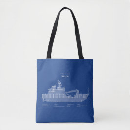 Bolsa Tote USCG Cutter Willow wlb-202 - ABD