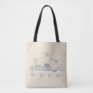 Bolsa Tote USCG Tender Fir wlm- 212 - SBD