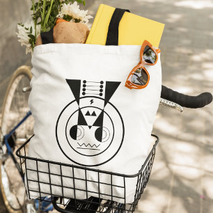 Bolsa Tote Ushi Ox Geométrico - Símbolo Zodiac Japonês