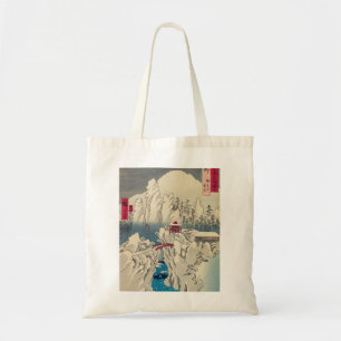 Bolsa Tote Utagawa Hiroshige - Neve no Monte Haruna
