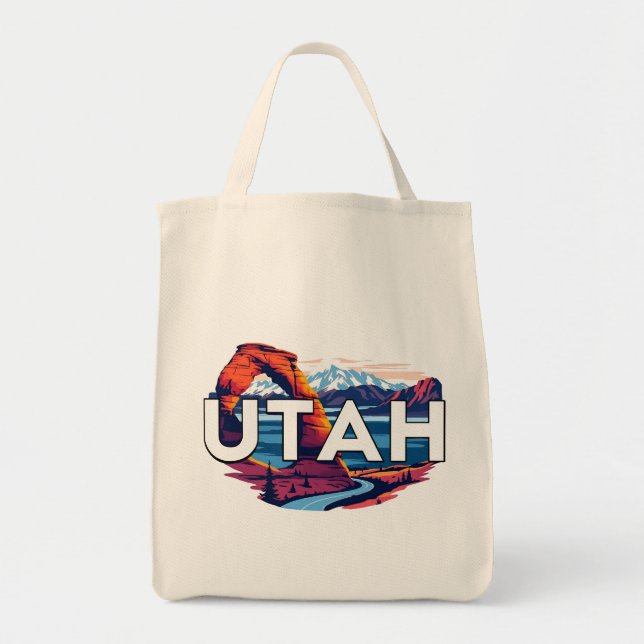 Bolsa Tote Utah EUA (Frente)