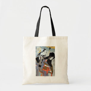 Bolsa Tote Utamaro: Amantes, 1797