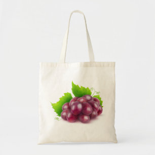 Bolsa Tote Uvas vermelhas