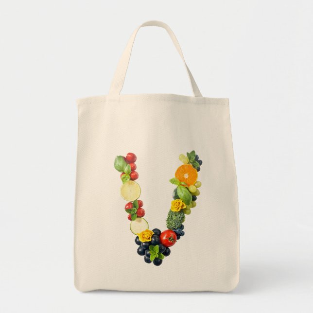 Bolsa Tote V-eggies de VeggieArt (Frente)