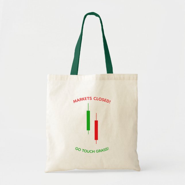 Bolsa Tote Vá tocar grama (Frente)