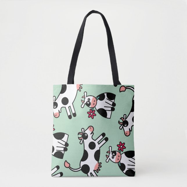 Bolsa Tote Vaca de alimentação do Lolailo 22 (Frente)