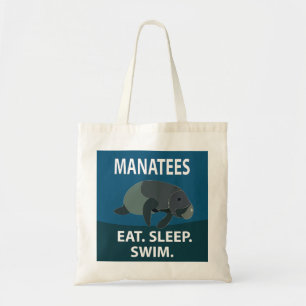Bolsa Tote Vaca do Mar de Manatee